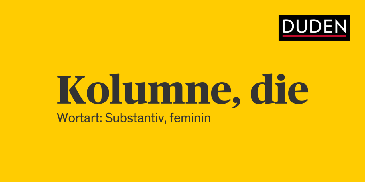 Die Kolumne